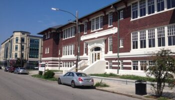 The former Myrtle Banks School in July of 2014