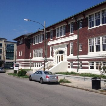 The former Myrtle Banks School in July of 2014