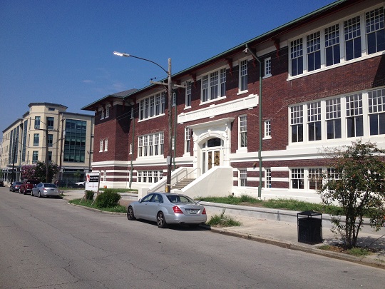The former Myrtle Banks School in July of 2014